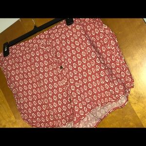 Printed summer shorts